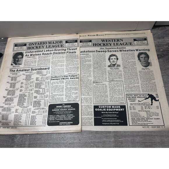 The Hockey News Bobby Clarke Dwight Foster Paperback April 13,1979 - Picture 4 of 5